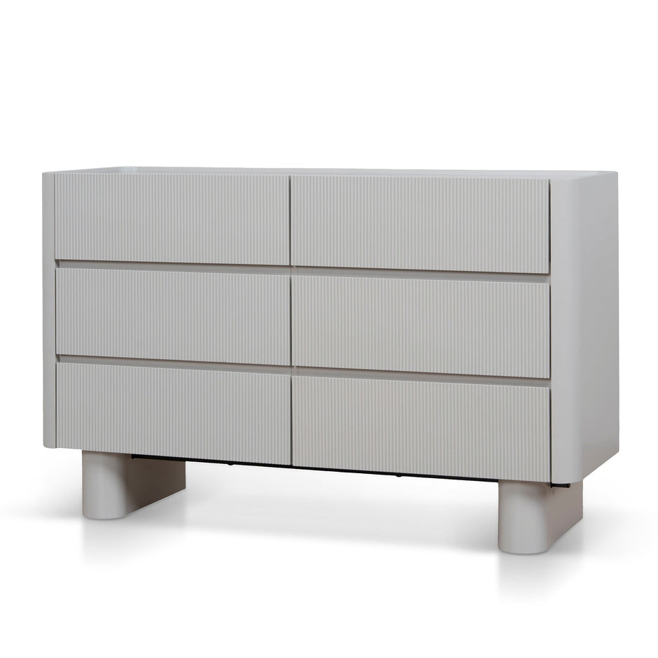 CDT10963-IG 1.2m Chest of Drawer - Warm Grey