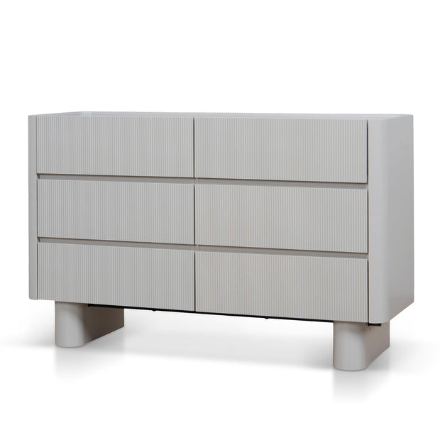 CDT10963-IG 1.2m Chest of Drawer - Warm Grey