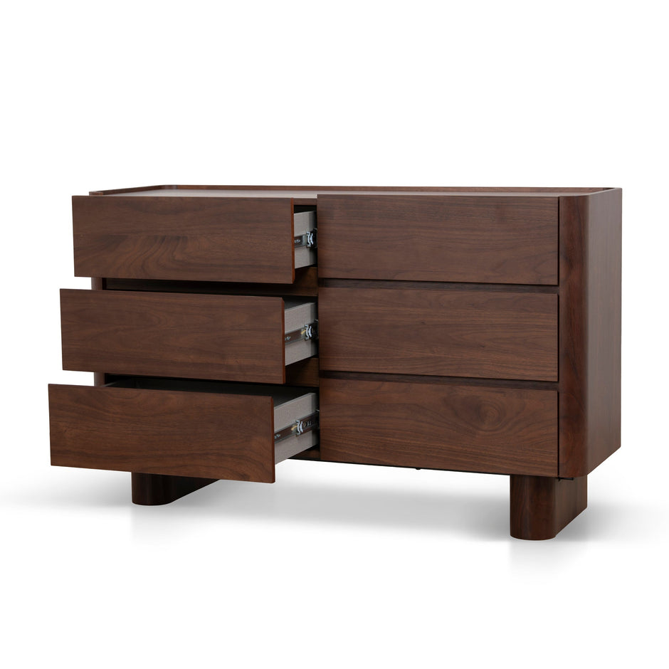 CDT10964-IG 1.2m Chest of Drawer - Walnut