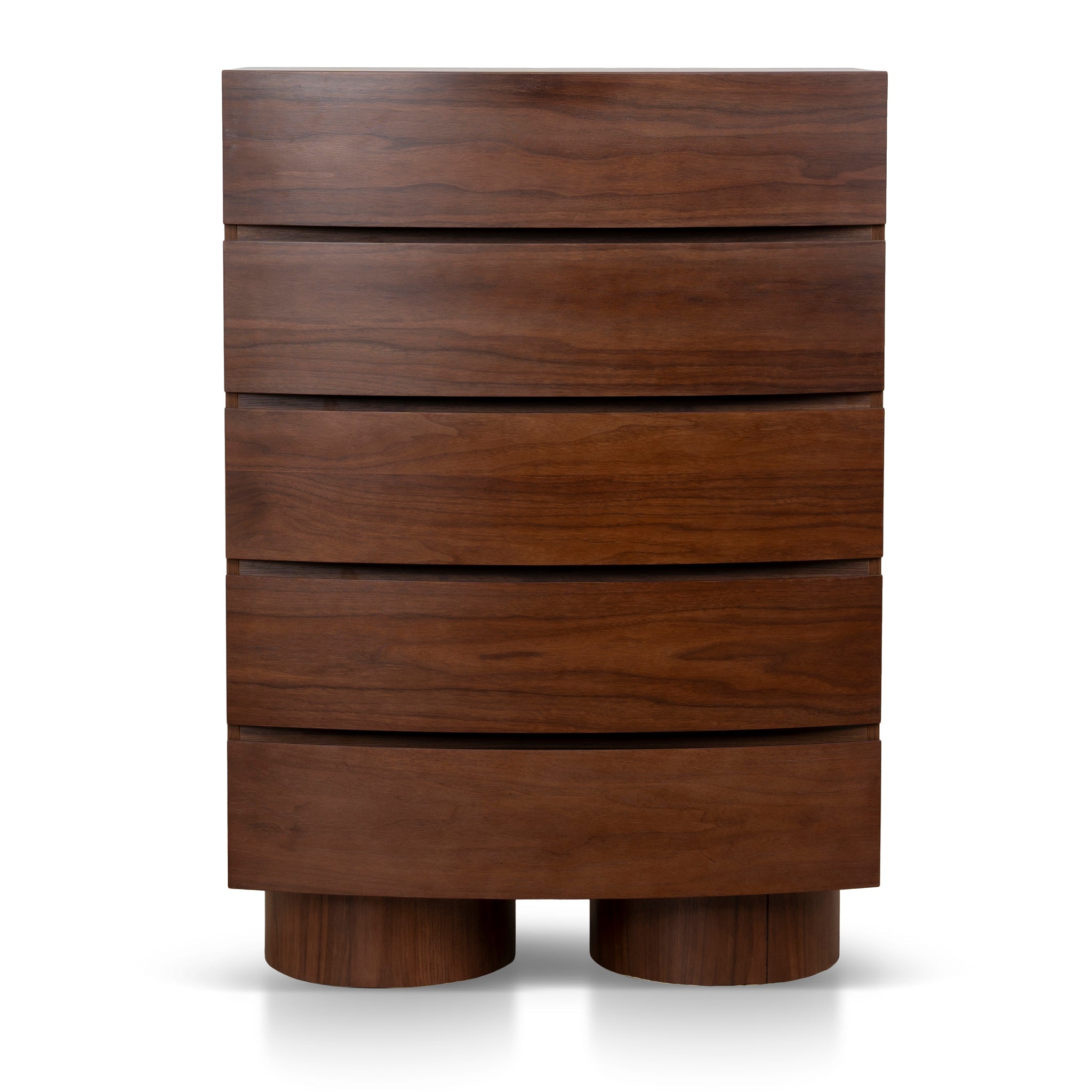 CDT10966-IG Tallboy Drawer Chest - Walnut