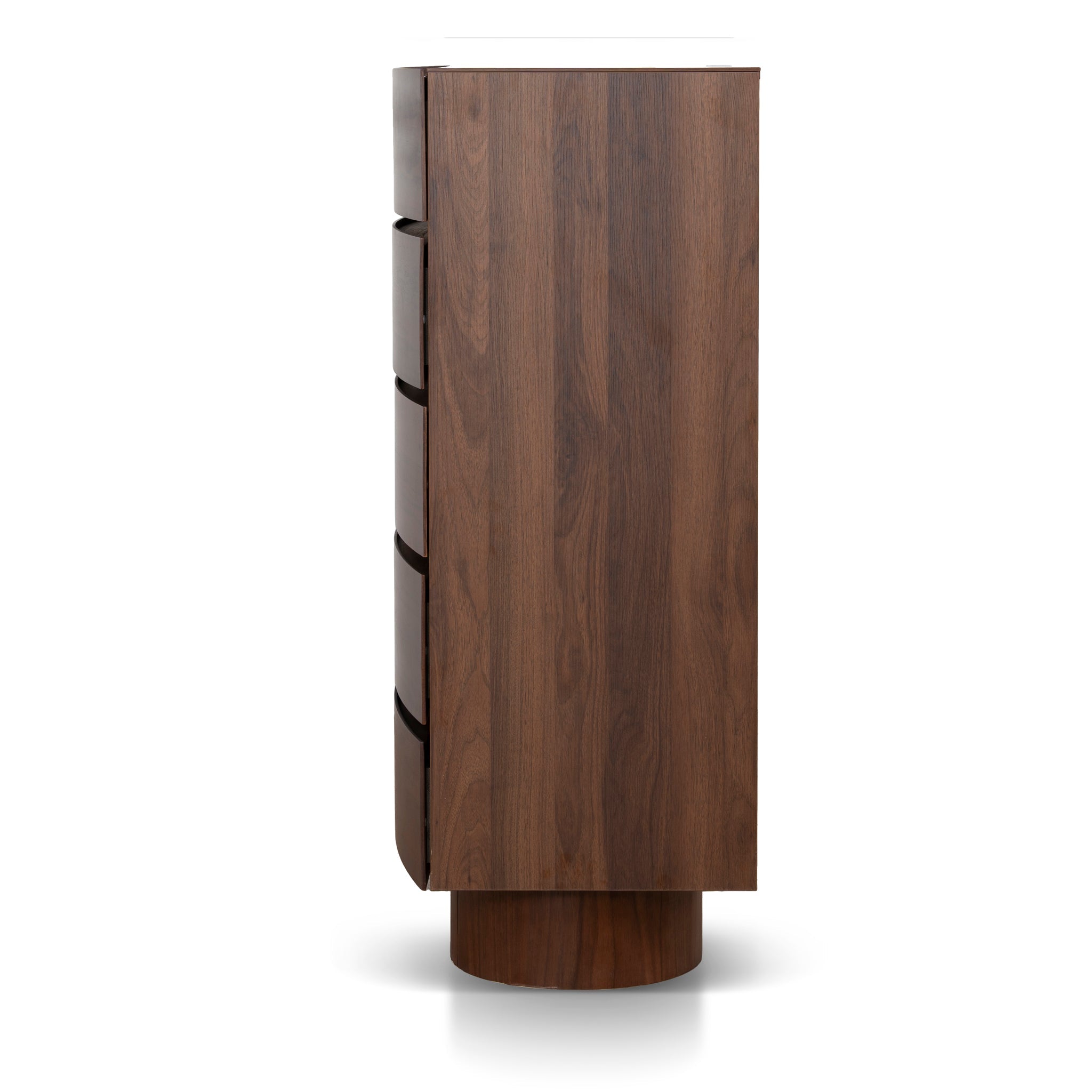 CDT10966-IG Tallboy Drawer Chest - Walnut