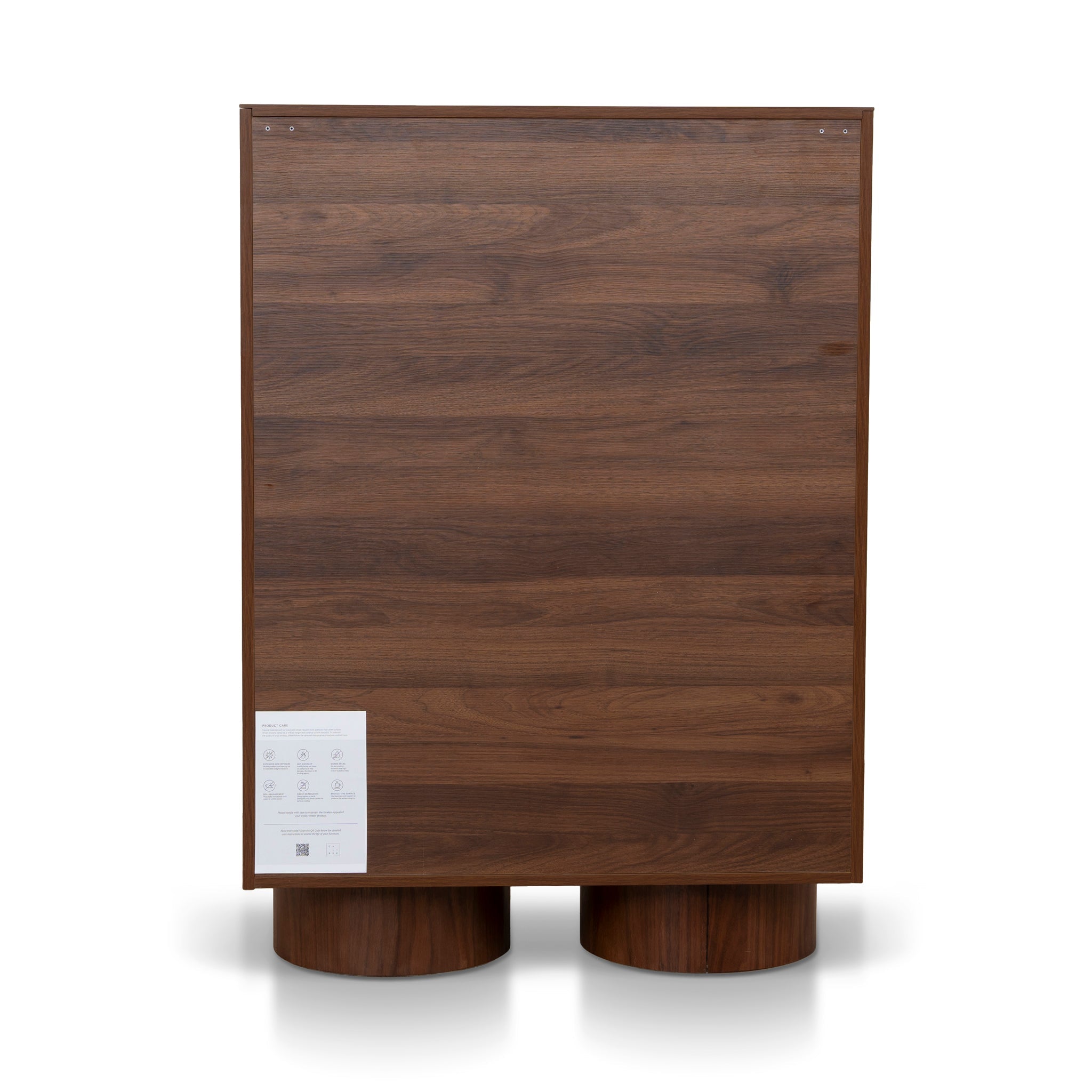 CDT10966-IG Tallboy Drawer Chest - Walnut