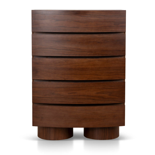 CDT10966-IG Tallboy Drawer Chest - Walnut