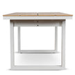 CDT12051-ID 1.6m Sand White Outdoor Dining Table - Natural