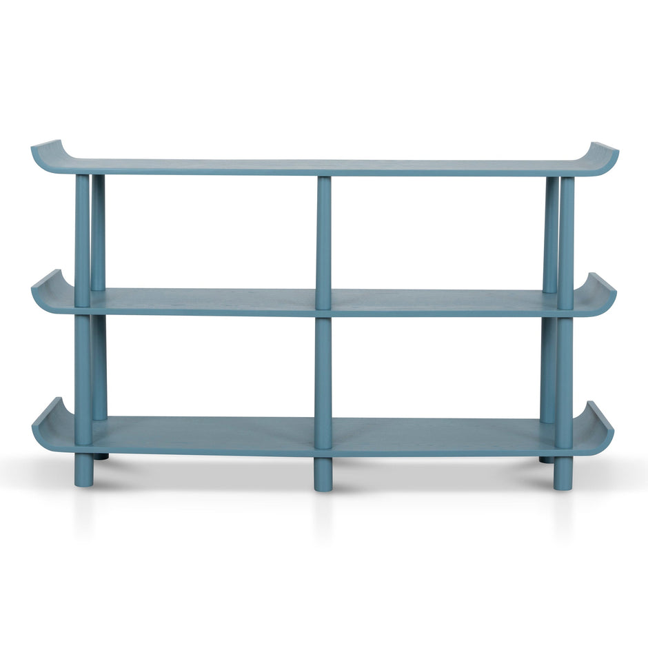 CDT12062-DR Wooden Shelving Unit - Light Blue