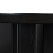 CDT12123-CI 1.2m Round Dining Table - Full Black