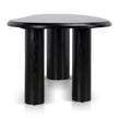 CDT12128-CI 2.1m Oval Dining Table - Full Black