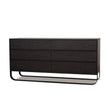 CDT12136-BB 1.6m Dresser Unit - Dark Walnut