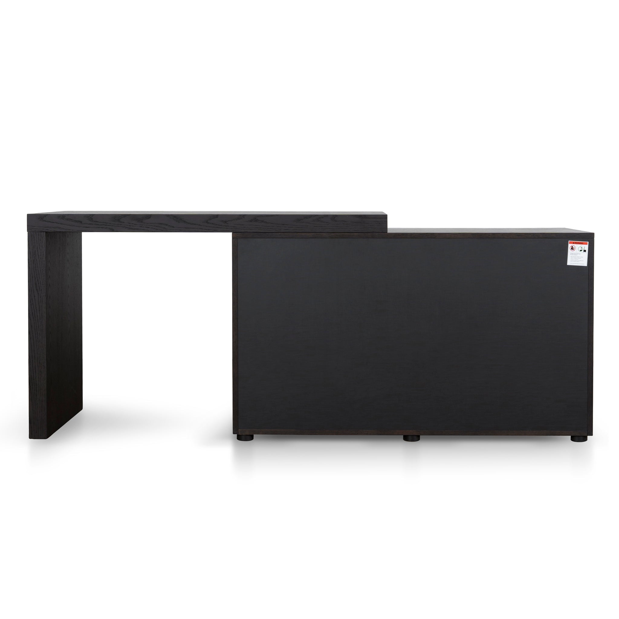 CDT12138-BB Extendable Dresser Unit - Dark Walnut