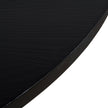 CDT12150-NI 1.2m Round Dining Table - Full Black