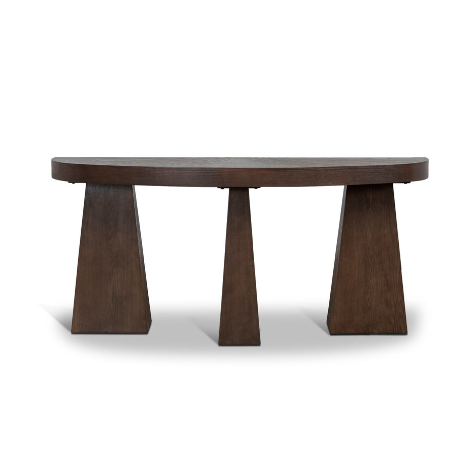 CDT12153-NI 1.7m Console Table - Full Walnut