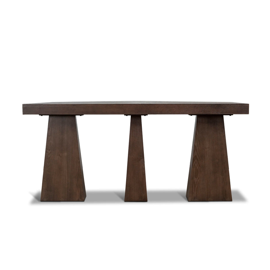 CDT12153-NI 1.7m Console Table - Full Walnut