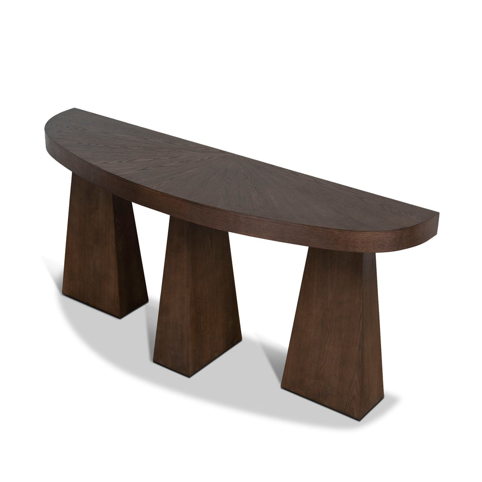 CDT12153-NI 1.7m Console Table - Full Walnut