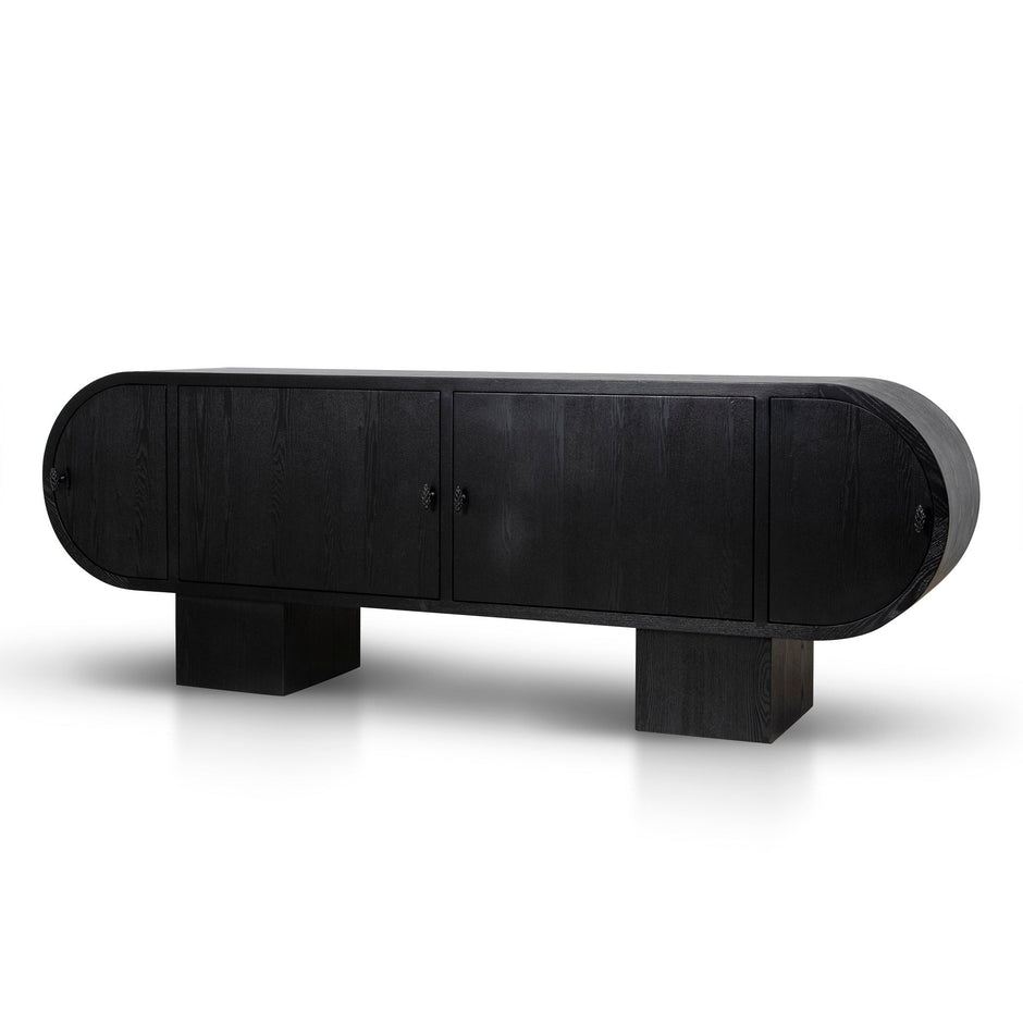 CDT12154-NI 2.2m Sideboard Unit - Full Black