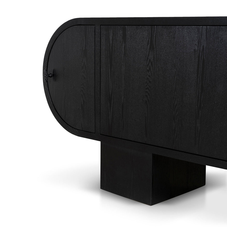 CDT12154-NI 2.2m Sideboard Unit - Full Black