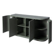 CDT12269-DW 1.6m Veneer Top Buffet Unit - Sage Green