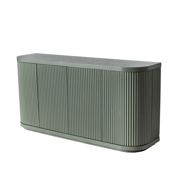 CDT12269-DW 1.6m Veneer Top Buffet Unit - Sage Green