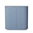 CDT12270-DW 100cm Wooden Storage Cabinet - Light Blue
