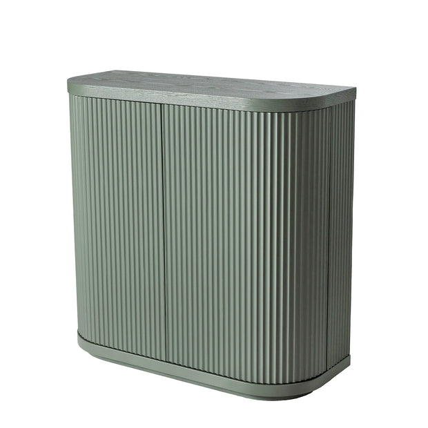 CDT12271-DW 100cm Wooden Storage Cabinet - Sage Green
