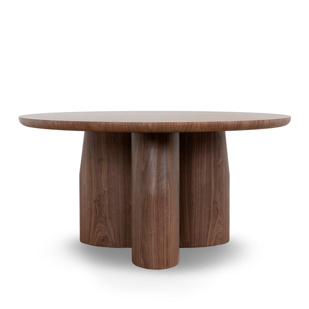 CDT12283-CN 1.5m Round Dining Table - Walnut