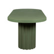 CDT12293-CO 2.4m Concrete Dining Table - Green