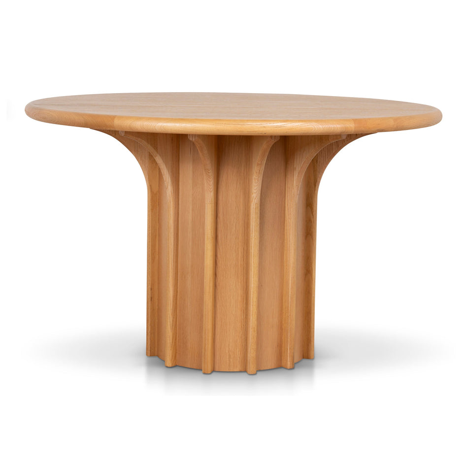 CDT12352-NI 1.2m Round Dining Table - Natural