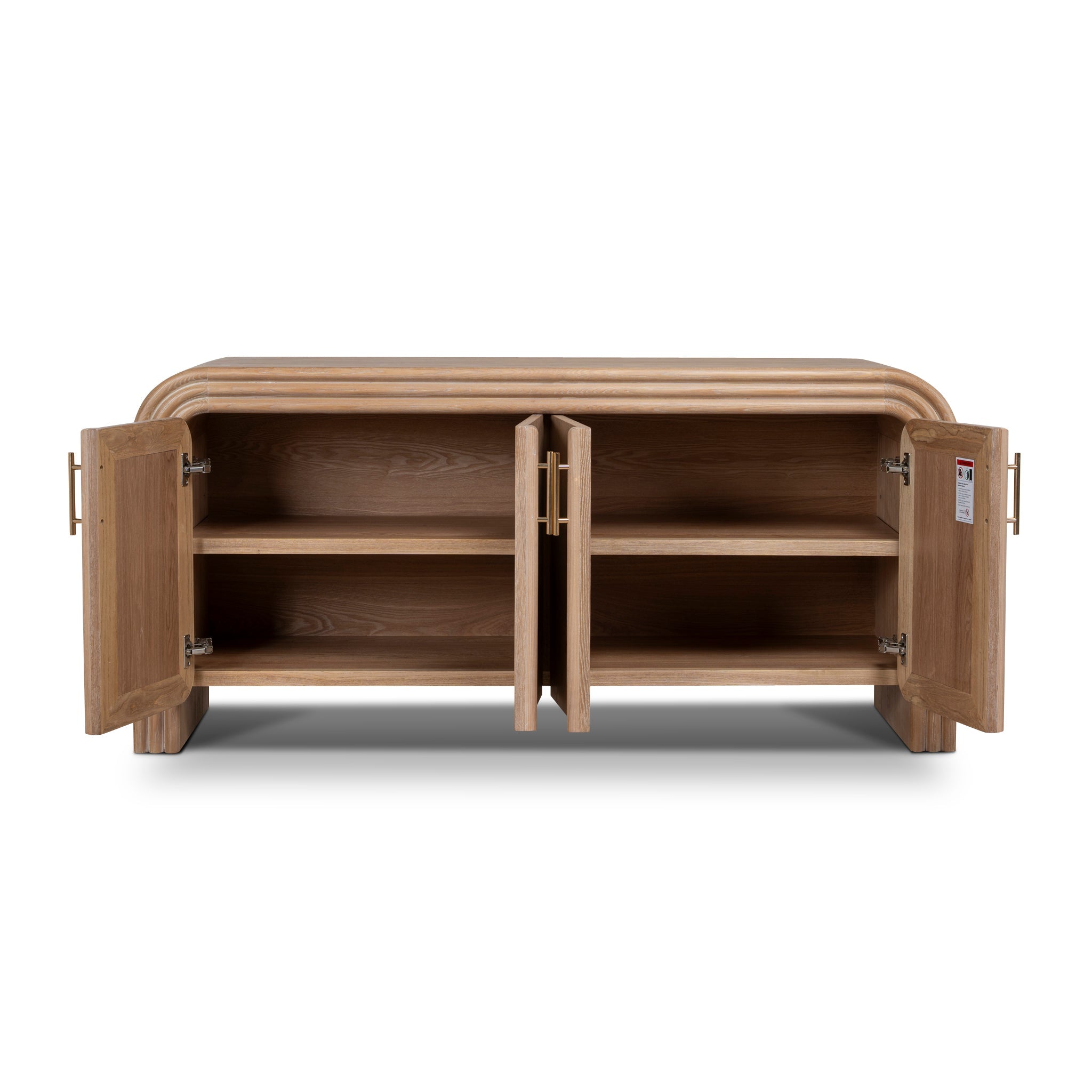 CDT12361-NI 1.6m Sideboard - Natural