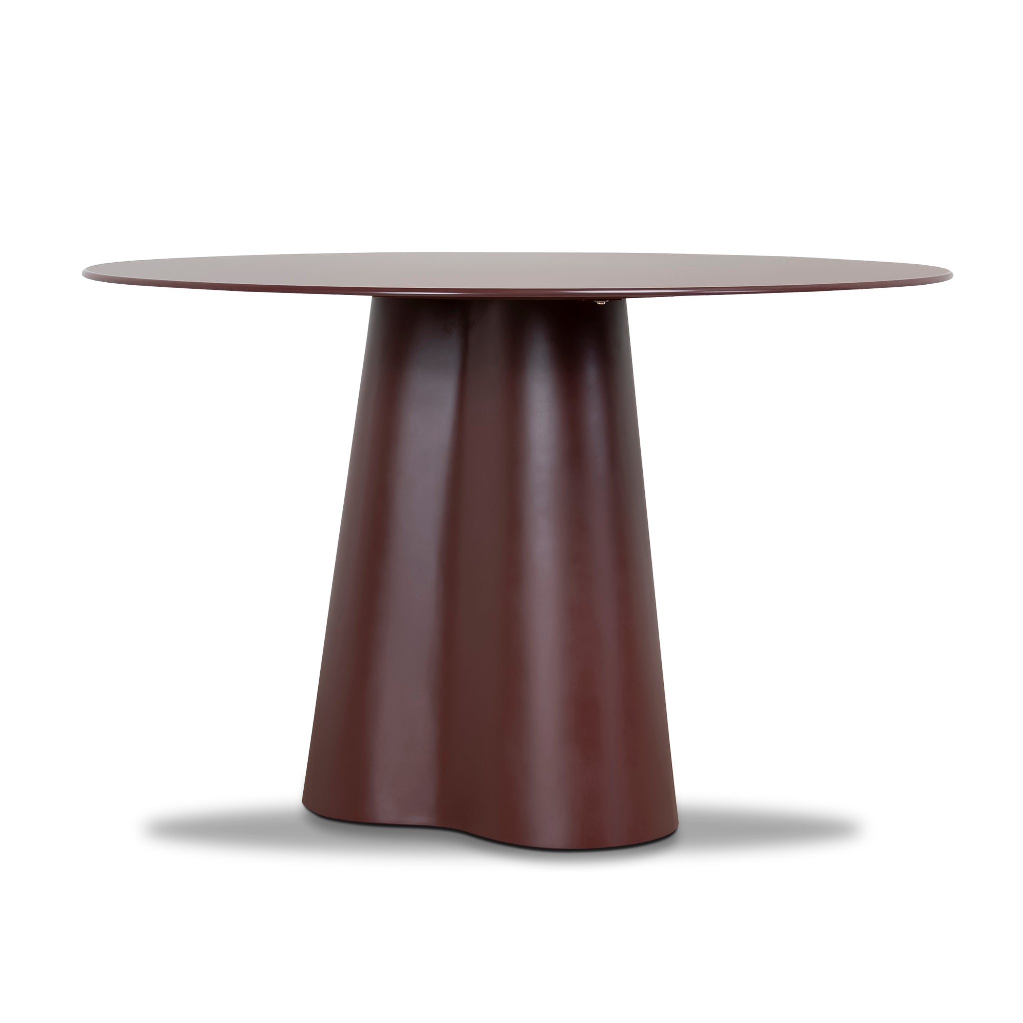 CDT12460-CI 1.2m Tempered Glass Dining Table - Red