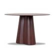 CDT12460-CI 1.2m Tempered Glass Dining Table - Red