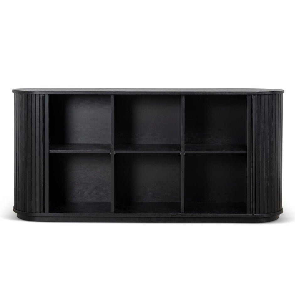 CDT12545-KD 1.7m Wooden Buffets Unit - Full Black