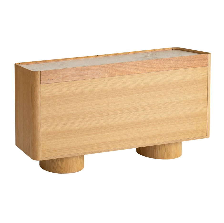 CDT12556-IG Stone Top Dresser Unit - Natural