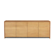 CDT12635-MA 2.1m Tassie Oak Buffet Unit - Natural
