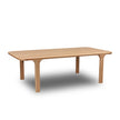 CDT12637-MA 2.1m Messmate Dining Table - Natural