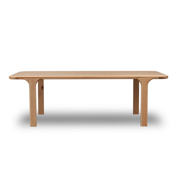 CDT12637-MA 2.1m Messmate Dining Table - Natural