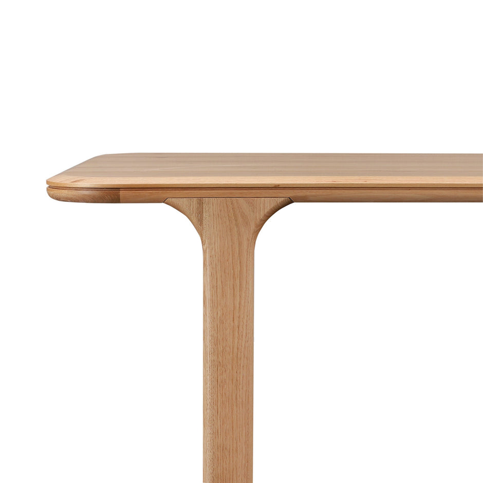 CDT12637-MA 2.1m Messmate Dining Table - Natural