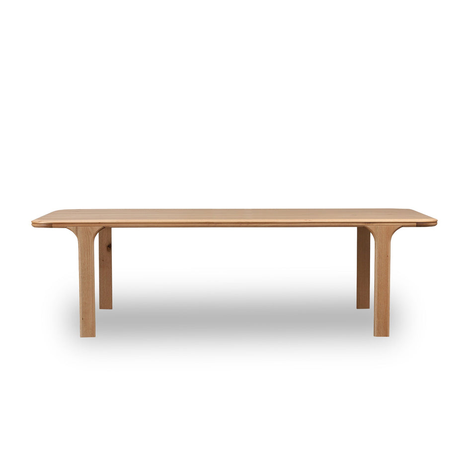 CDT12638-MA 2.4m Messmate Dining Table - Natural