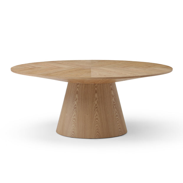 CDT12714-RX 1.83m Oval Dining Table - Ash Natural