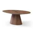 CDT12715-RX 1.83m Oval Dining Table - Walnut