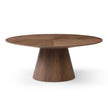CDT12715-RX 1.83m Oval Dining Table - Walnut