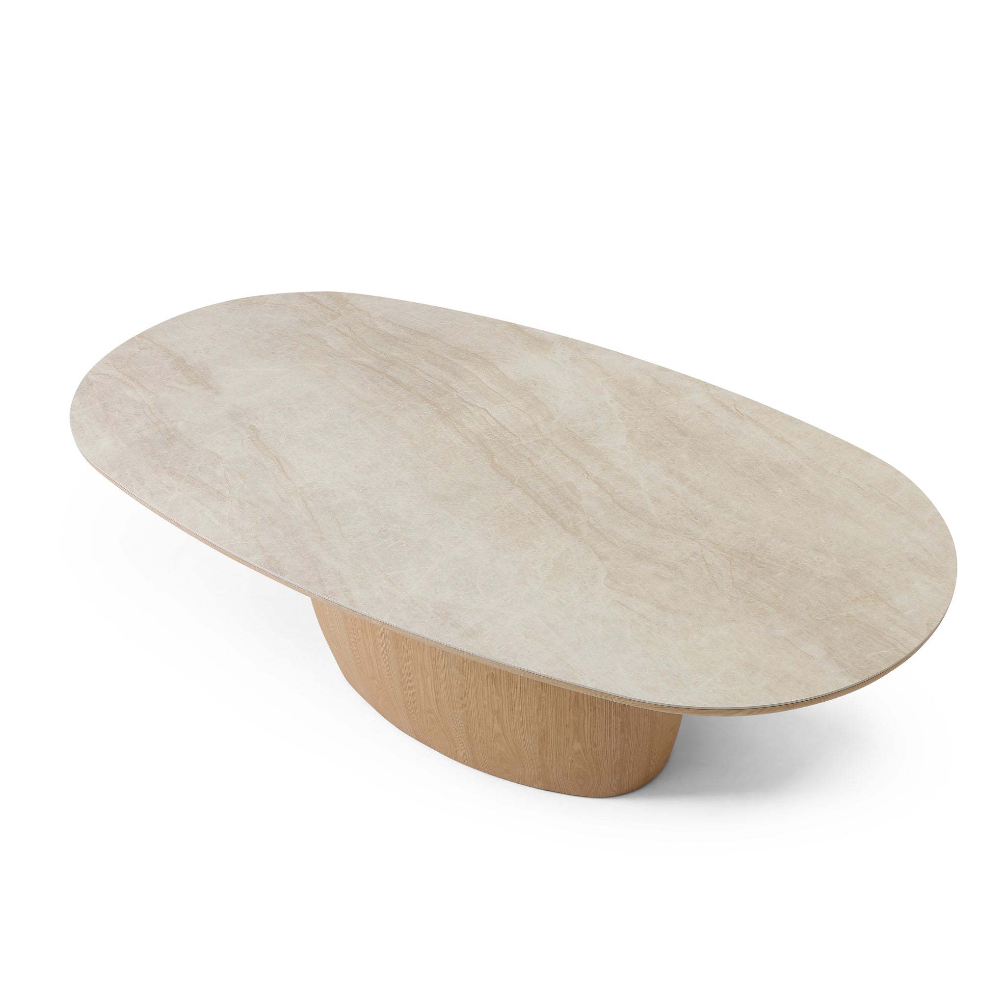 CDT12720-RX 2.69m Dining Table - Ash Natural