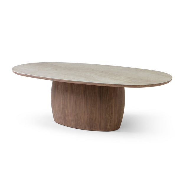 CDT12721-RX 2.69m Dining Table - Walnut