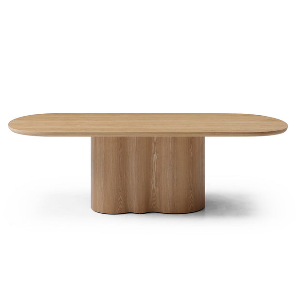 CDT12722-RX 2.39m Oval Dining Table - Ash Natural