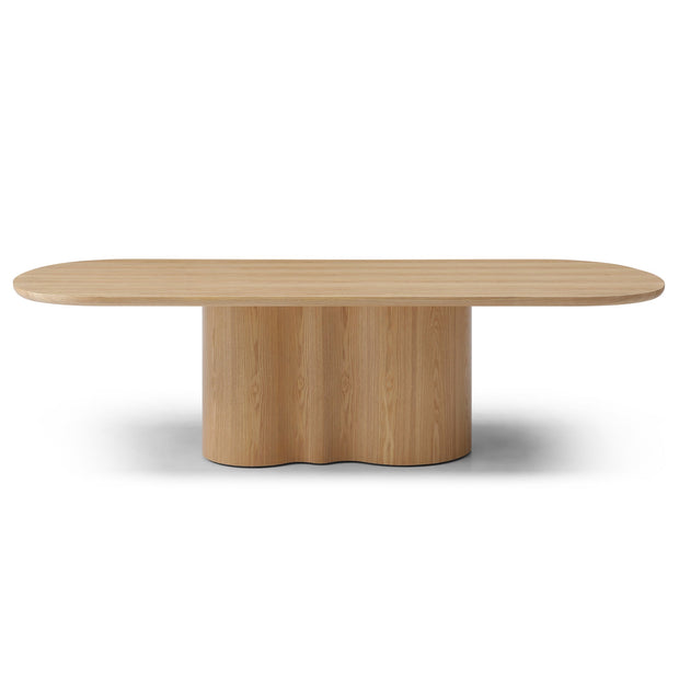 CDT12724-RX 2.69m Oval Dining Table - Ash Natural
