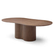 CDT12727-RX 2.39m Freeform Dining Table - Walnut