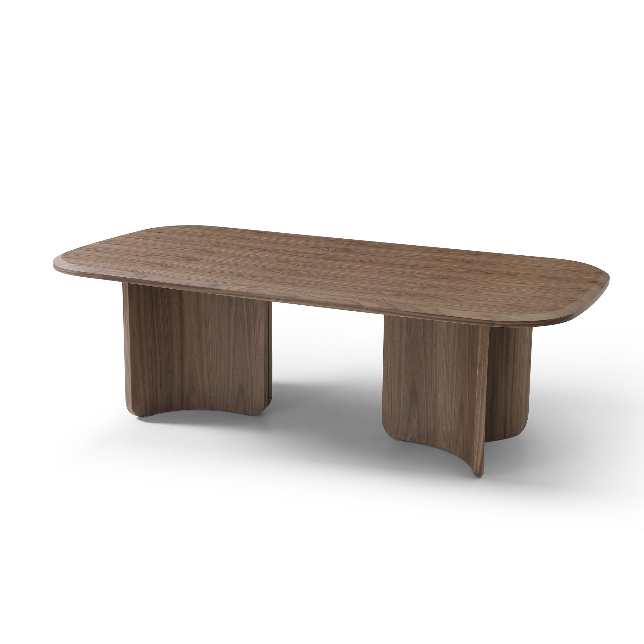 CDT12729-RX 2.4m Dining Table - Walnut