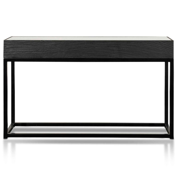 CDT6307-NI 1.39m Reclaimed Console Table - Full Black