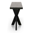 CDT6313-VA 1.6m Console Table - Textured Espresso Black
