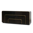 CDT6316-VA 2m Buffet Unit - Textured Espresso Black