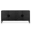 CDT6472-NI 1.8m Wooden Buffet Unit - Black