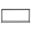 CDT6601-KD 1.6m Console Table - Full Black